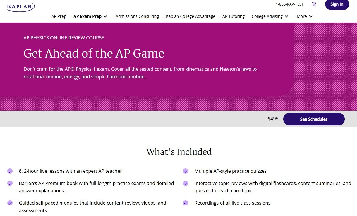 Kaplan Reviews, Best Pricing & Alternatives (For Physics) in 2026 - My ...
