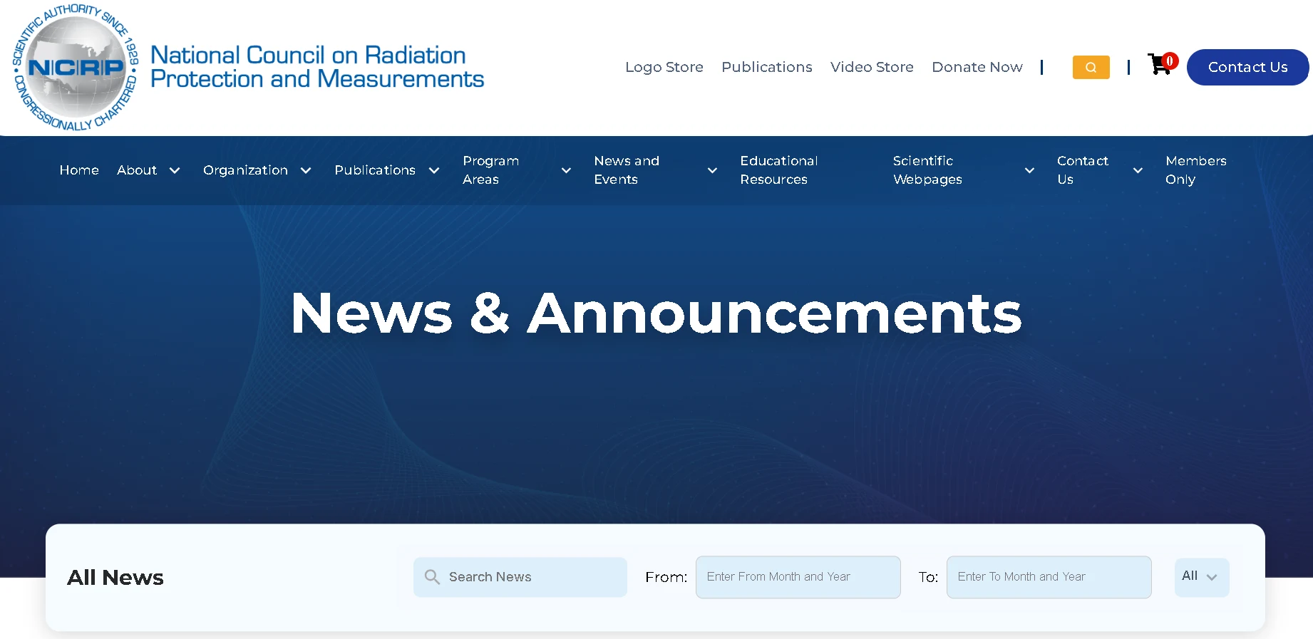 NCRP news and events page featuring philanthropy blog posts, press releases, and updates on social justice and nonprofit funding