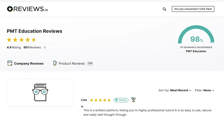 Reviews.io Reviews for PMT